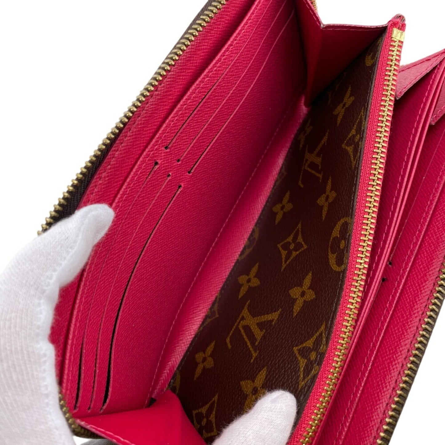 Louis Vuitton Zippy wallet, Brown, Leather, wallet