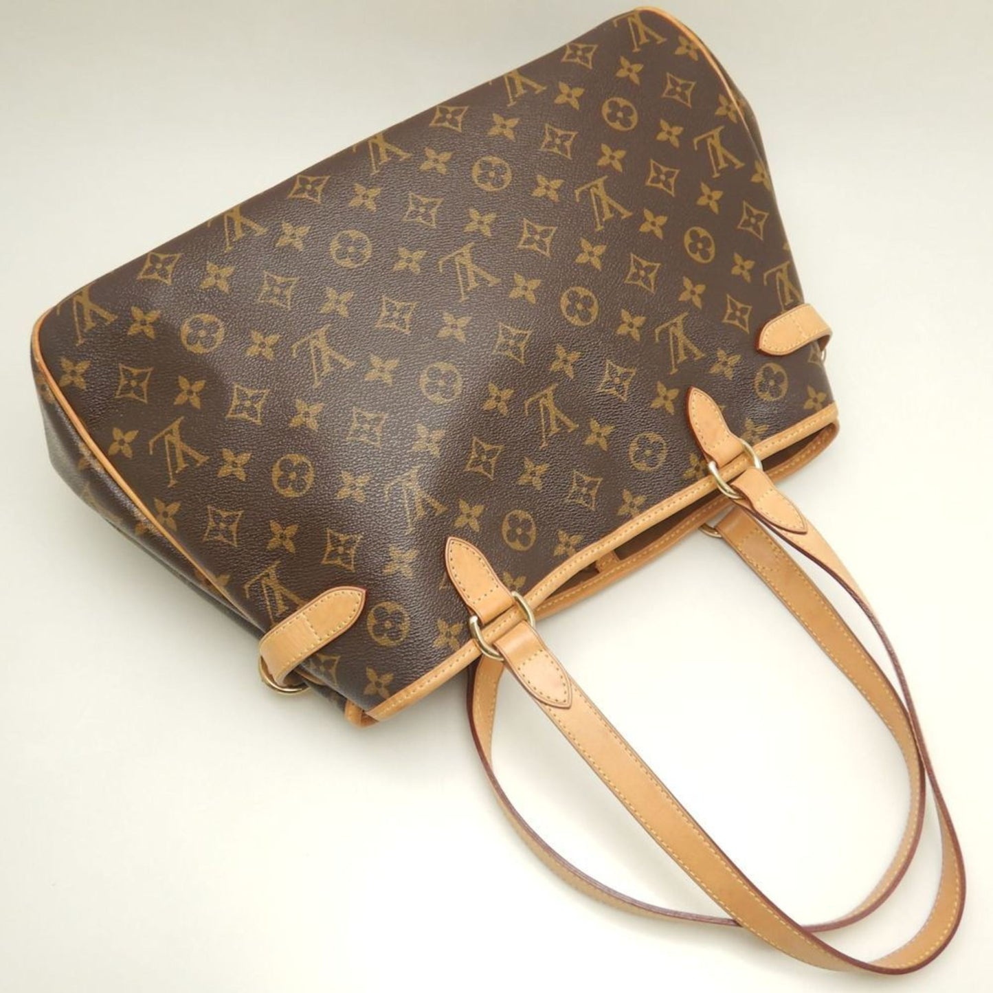 Louis Vuitton Batignolles Horizontal, Brown, Canvas, tote