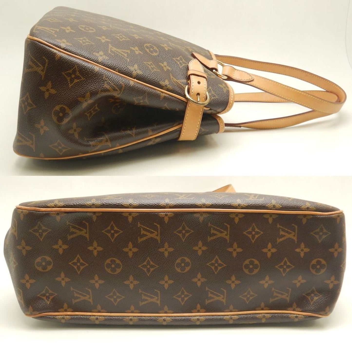 Louis Vuitton Batignolles Horizontal, Brown, Canvas, tote