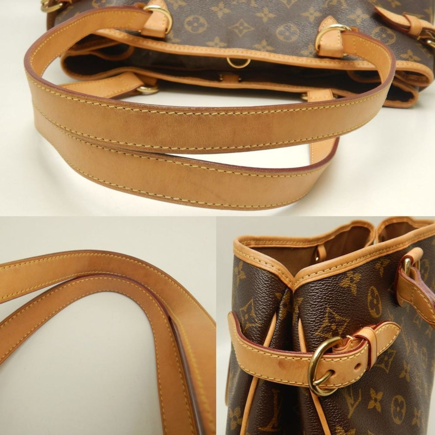 Louis Vuitton Batignolles Horizontal, Brown, Canvas, tote