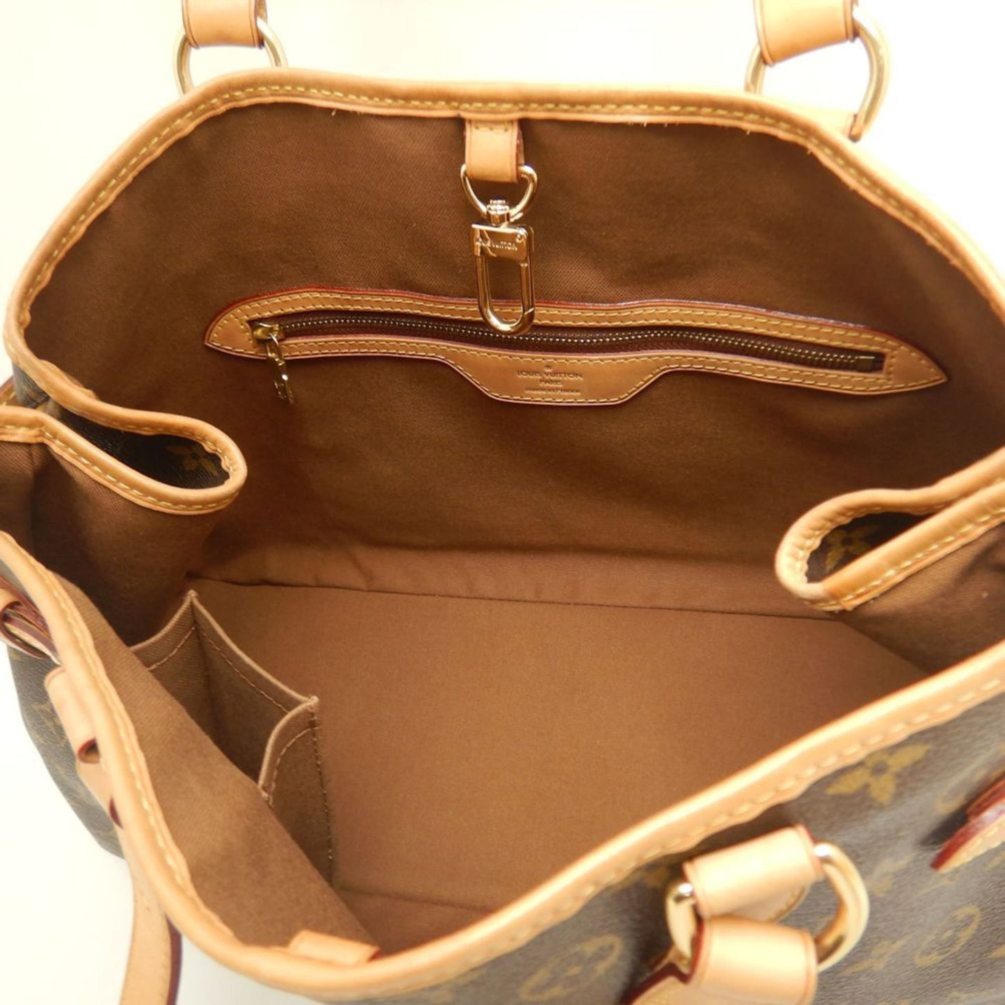Louis Vuitton Batignolles Horizontal, Brown, Canvas, tote
