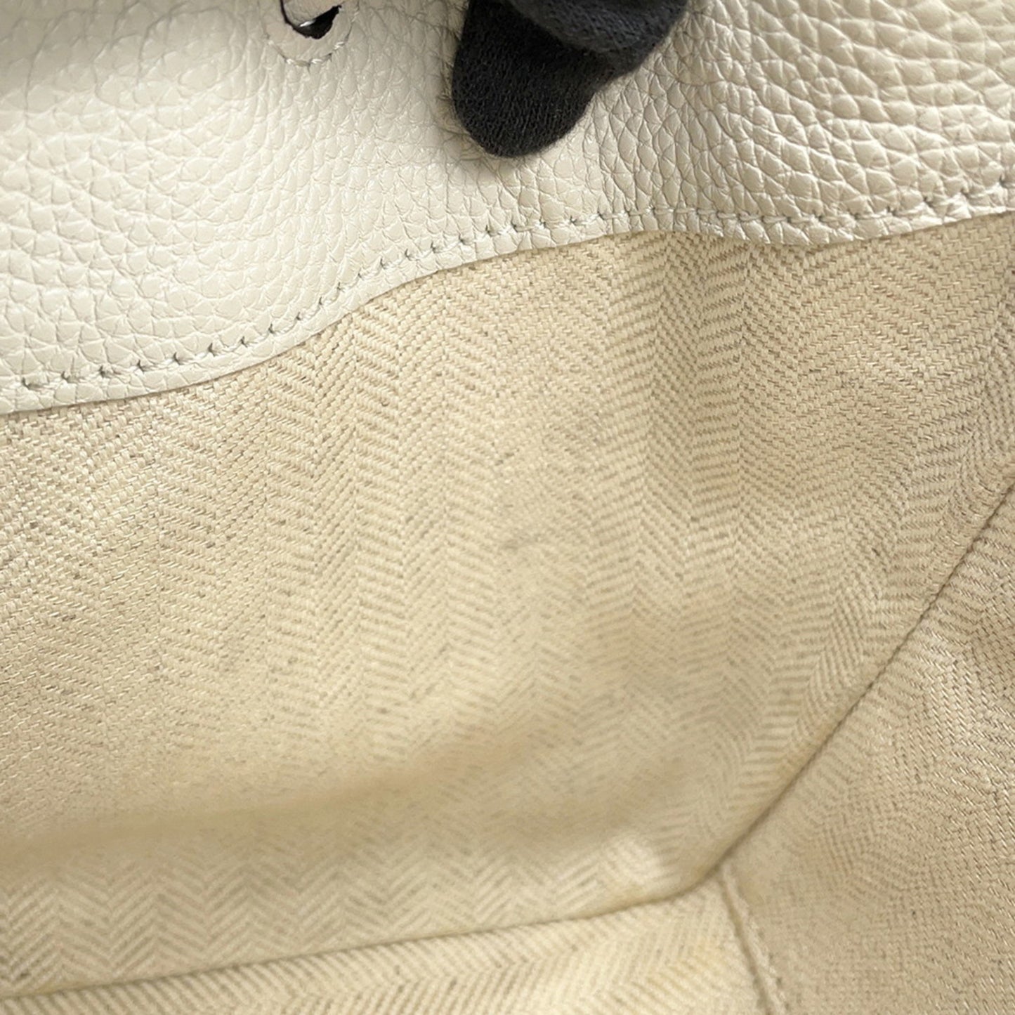 Loewe Hammock, White, Leather, handbag
