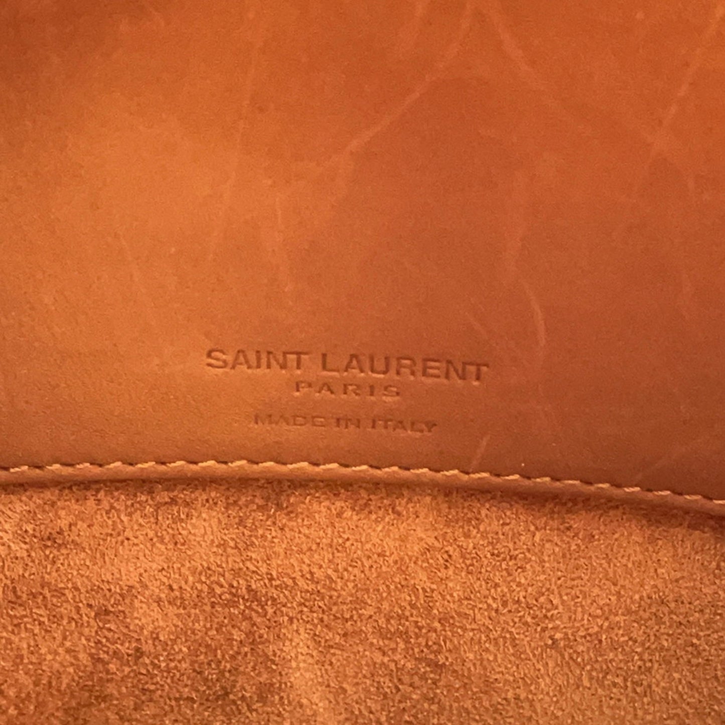 Saint Laurent Sac de jour, "BEIGE, BROWN", "CANVAS, LEATHER", tote
