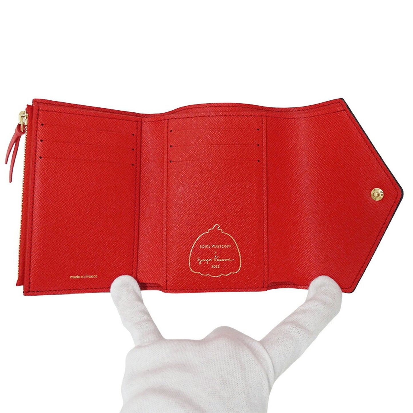 Louis Vuitton Portefeuille Victorine, Brown, Canvas, wallet