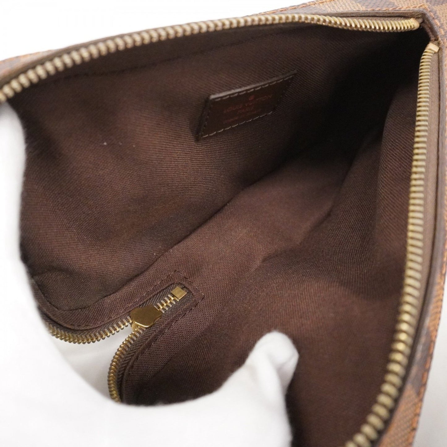 Louis Vuitton Geronimos, Brown, Canvas, shoulder