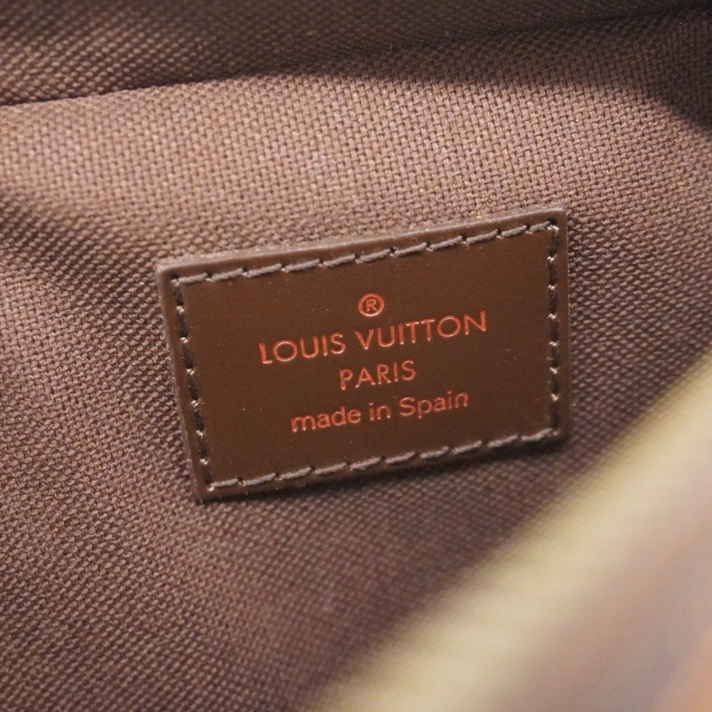 Louis Vuitton Geronimos, Brown, Canvas, shoulder