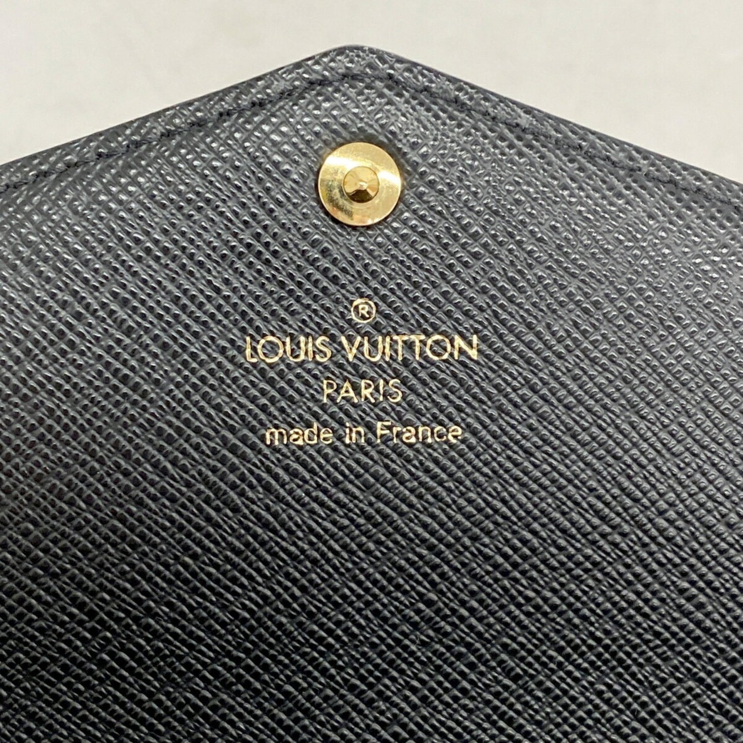 Louis Vuitton Sarah, Brown, Canvas, wallet