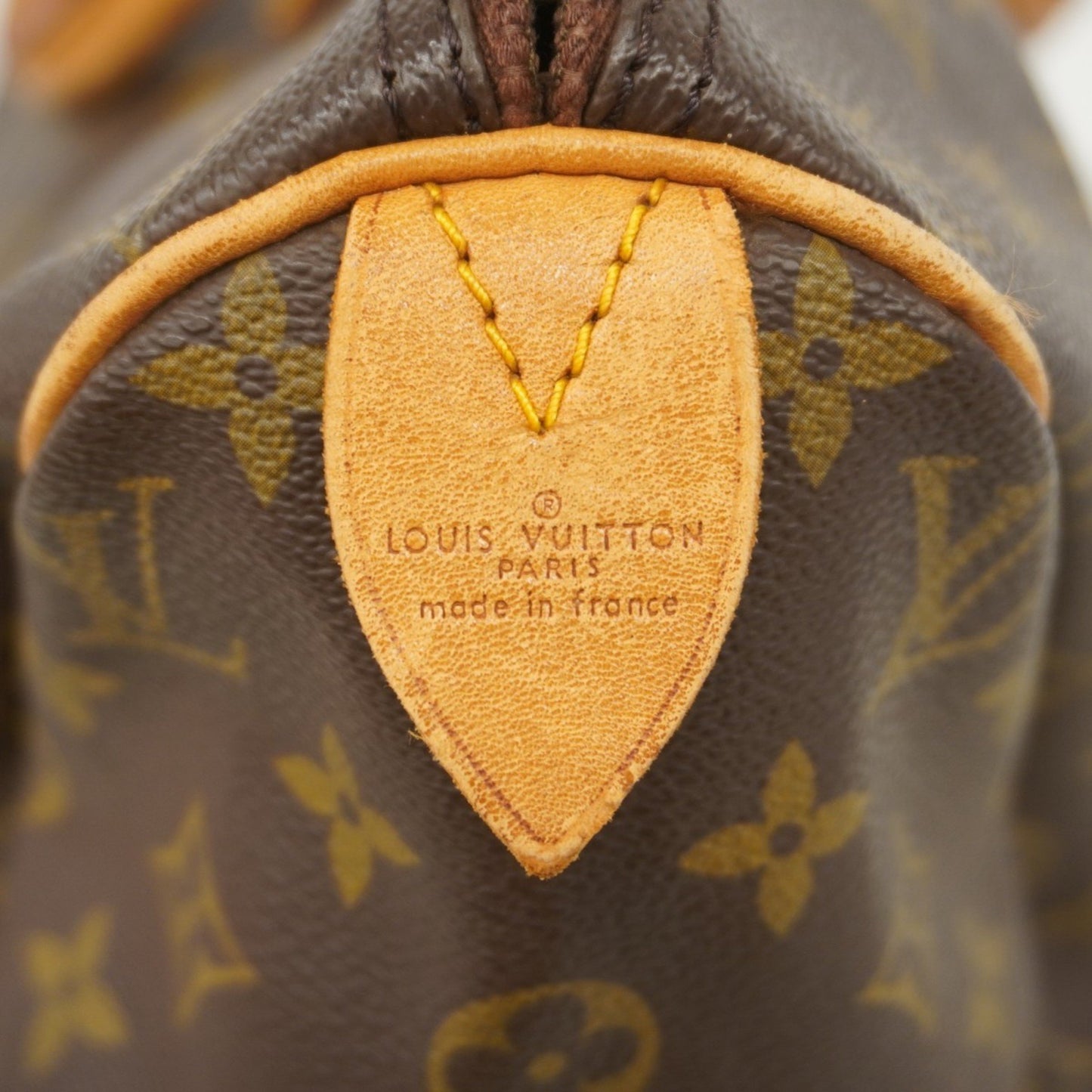 Louis Vuitton Speedy 40, Brown, Canvas, handbag