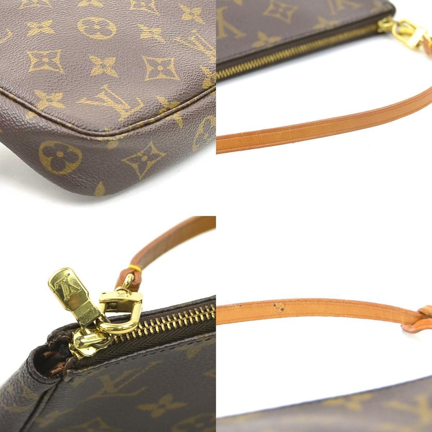 Louis Vuitton Monogram, Brown, Canvas, handbag