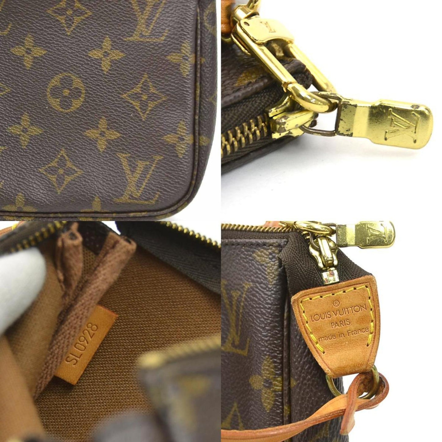 Louis Vuitton Monogram, Brown, Canvas, handbag