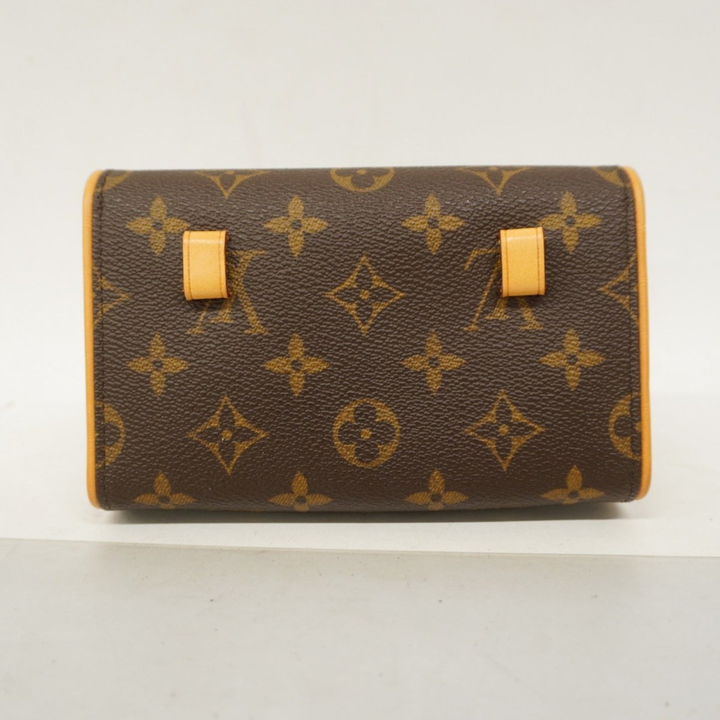 Louis Vuitton Felicie, Brown, Canvas, clutch