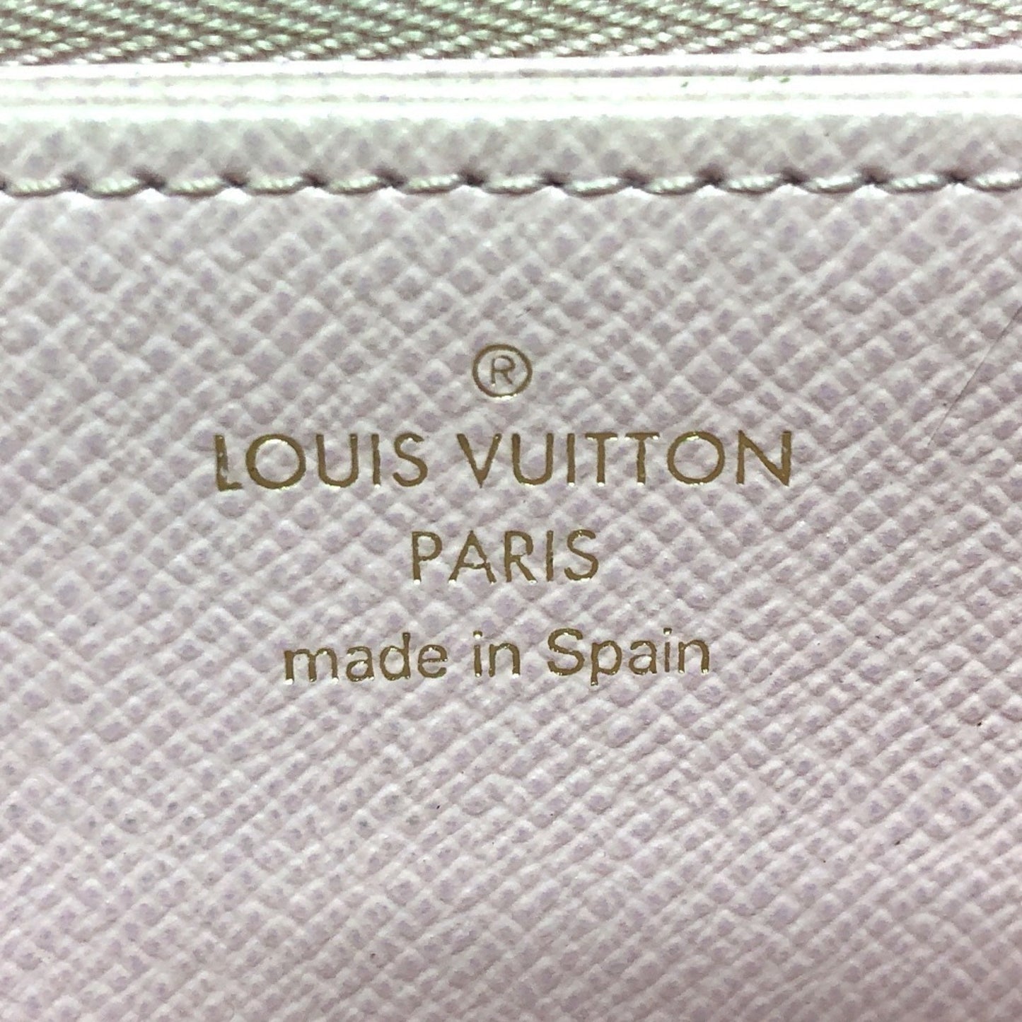 Louis Vuitton Zippy wallet, Pink, Canvas, wallet