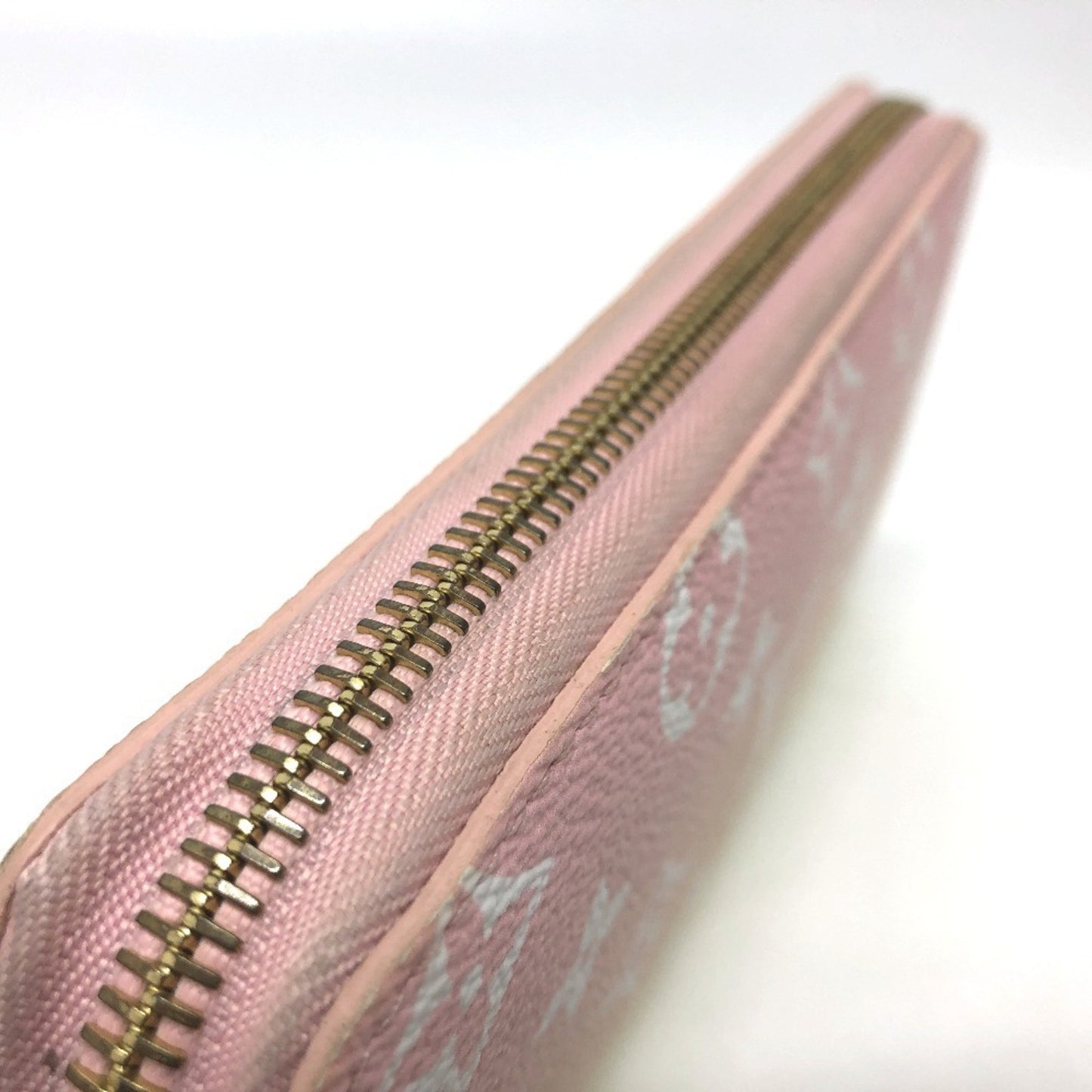 Louis Vuitton Zippy wallet, Pink, Canvas, wallet