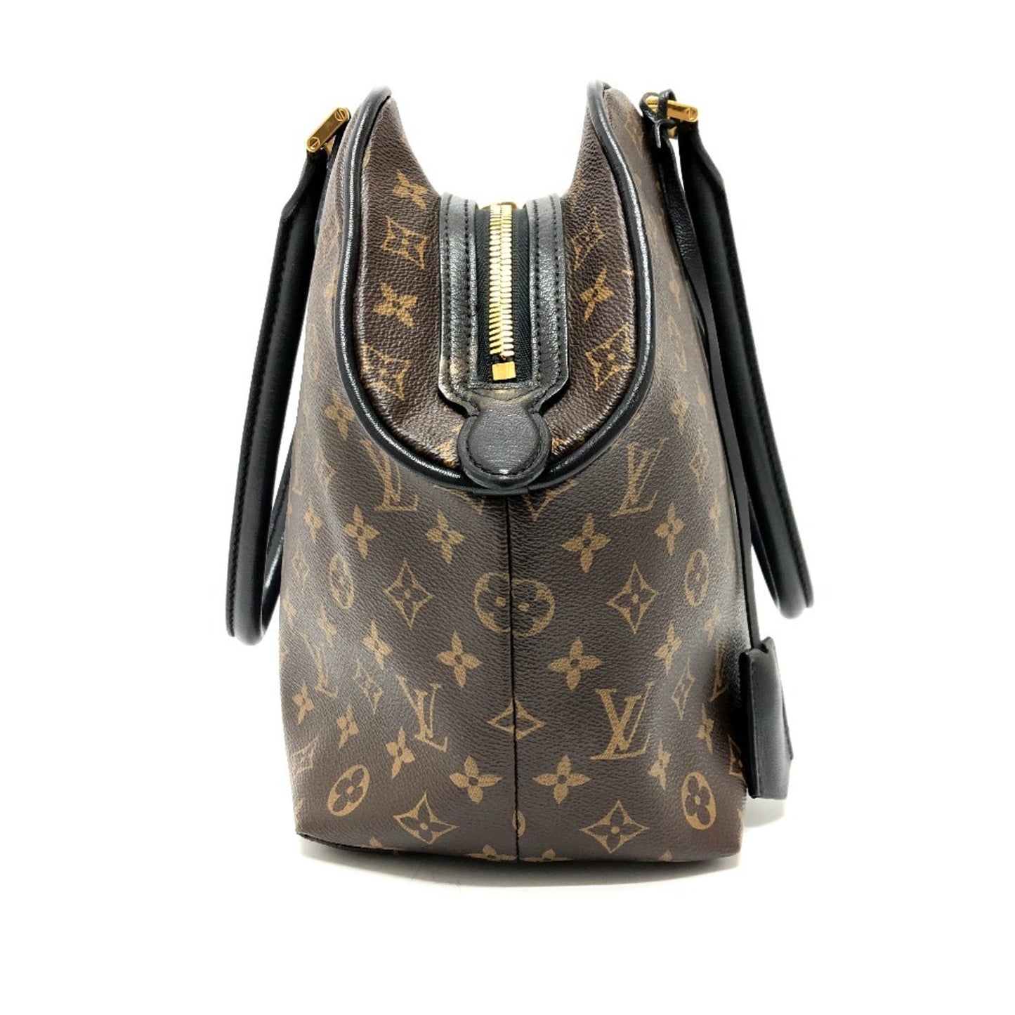 Louis Vuitton Blocks, Brown, Canvas, tote