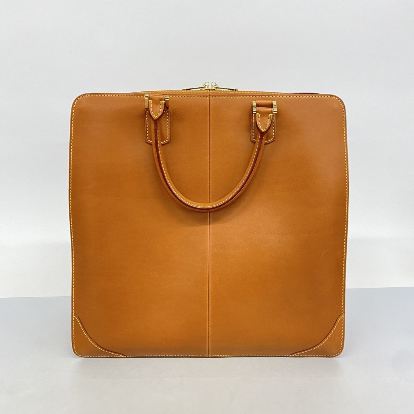 Louis Vuitton Negev, Brown, Leather, handbag