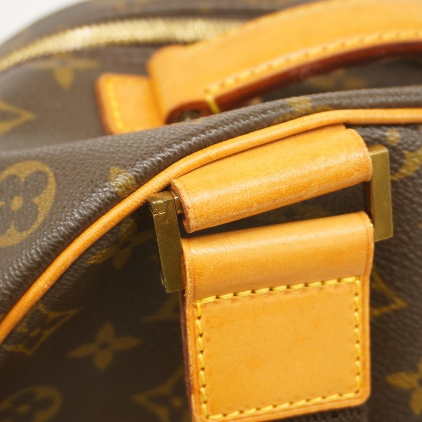 Louis Vuitton Packall, Brown, Canvas, shoulder