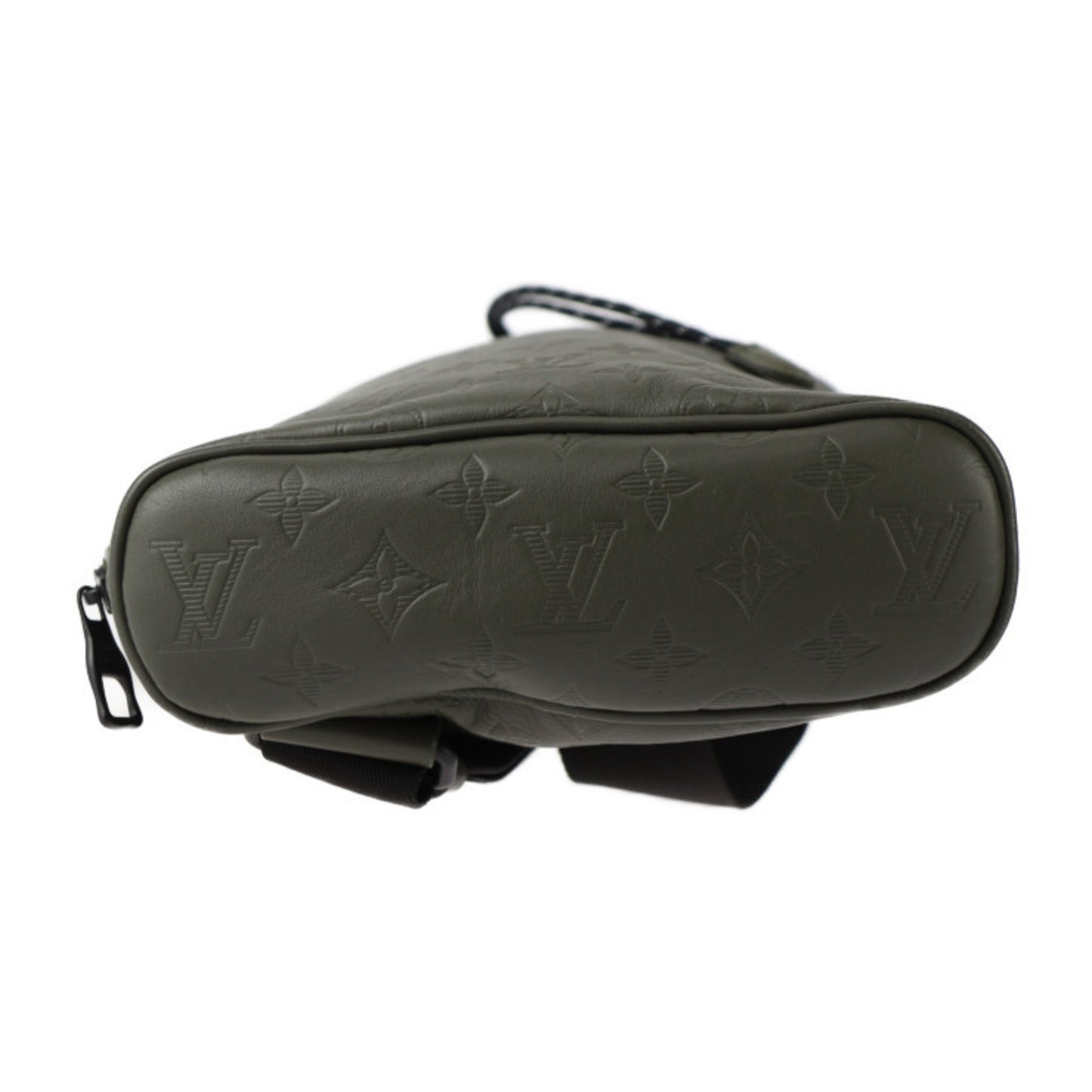 Louis Vuitton Shadow, Black, Leather, shoulder