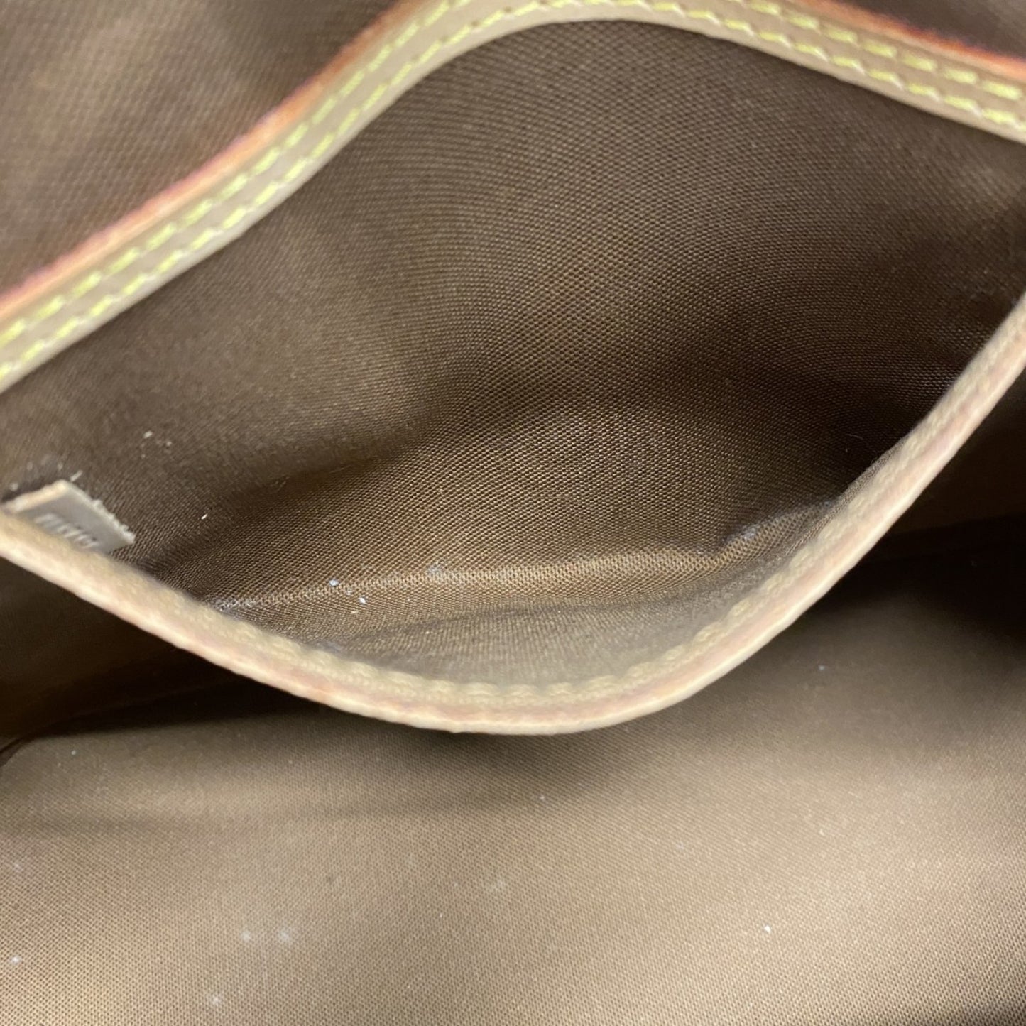 Louis Vuitton Alma, Brown, Canvas, handbag