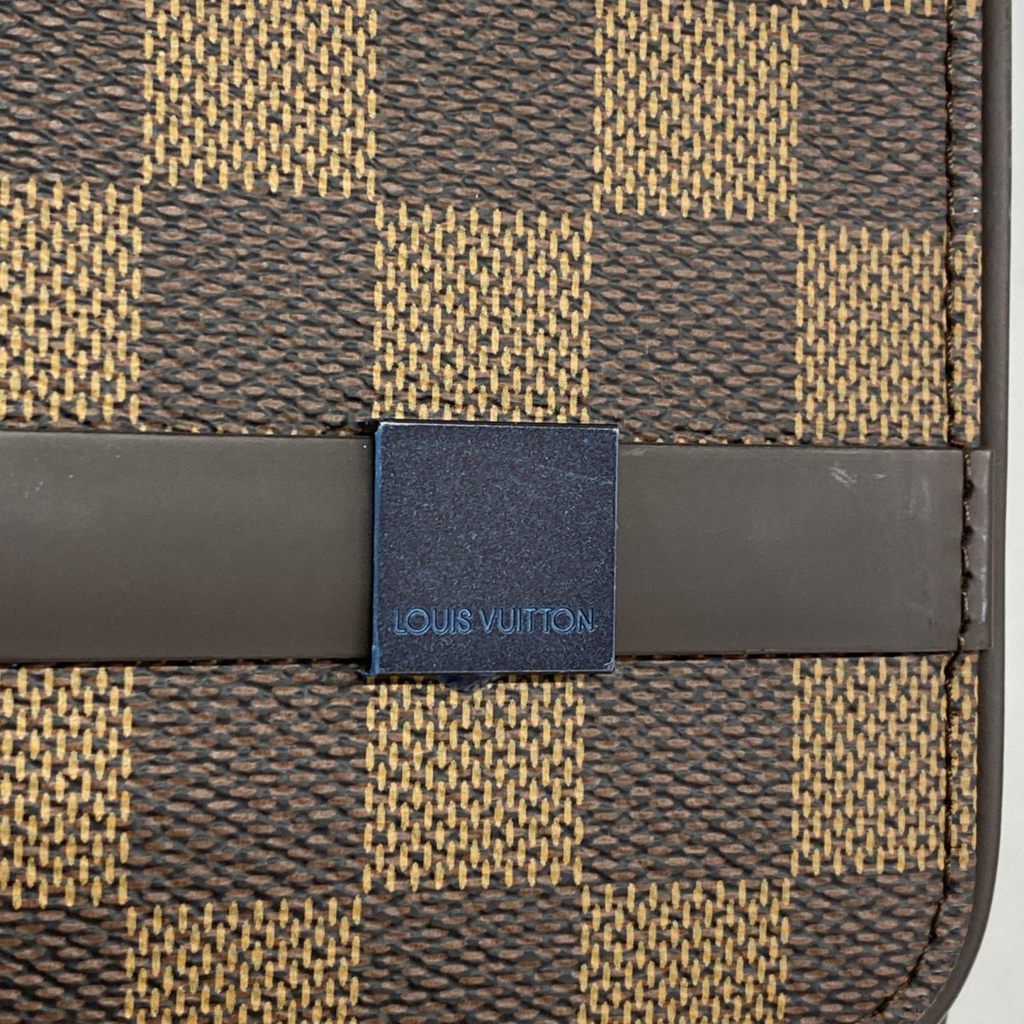 Louis Vuitton Tribeca, Brown, Canvas, shoulder