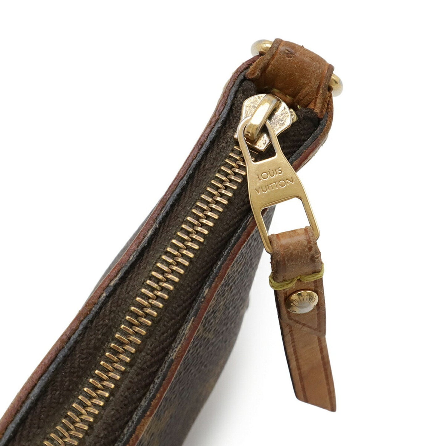 Louis Vuitton Delightful, Brown, Canvas, clutch