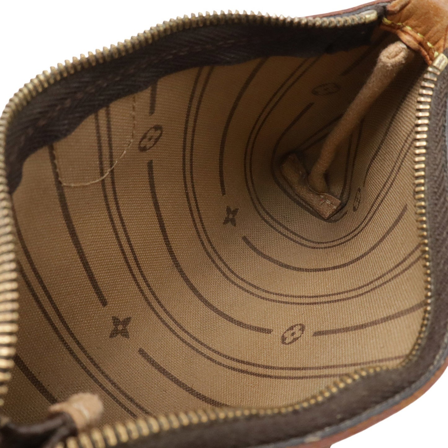 Louis Vuitton Delightful, Brown, Canvas, clutch