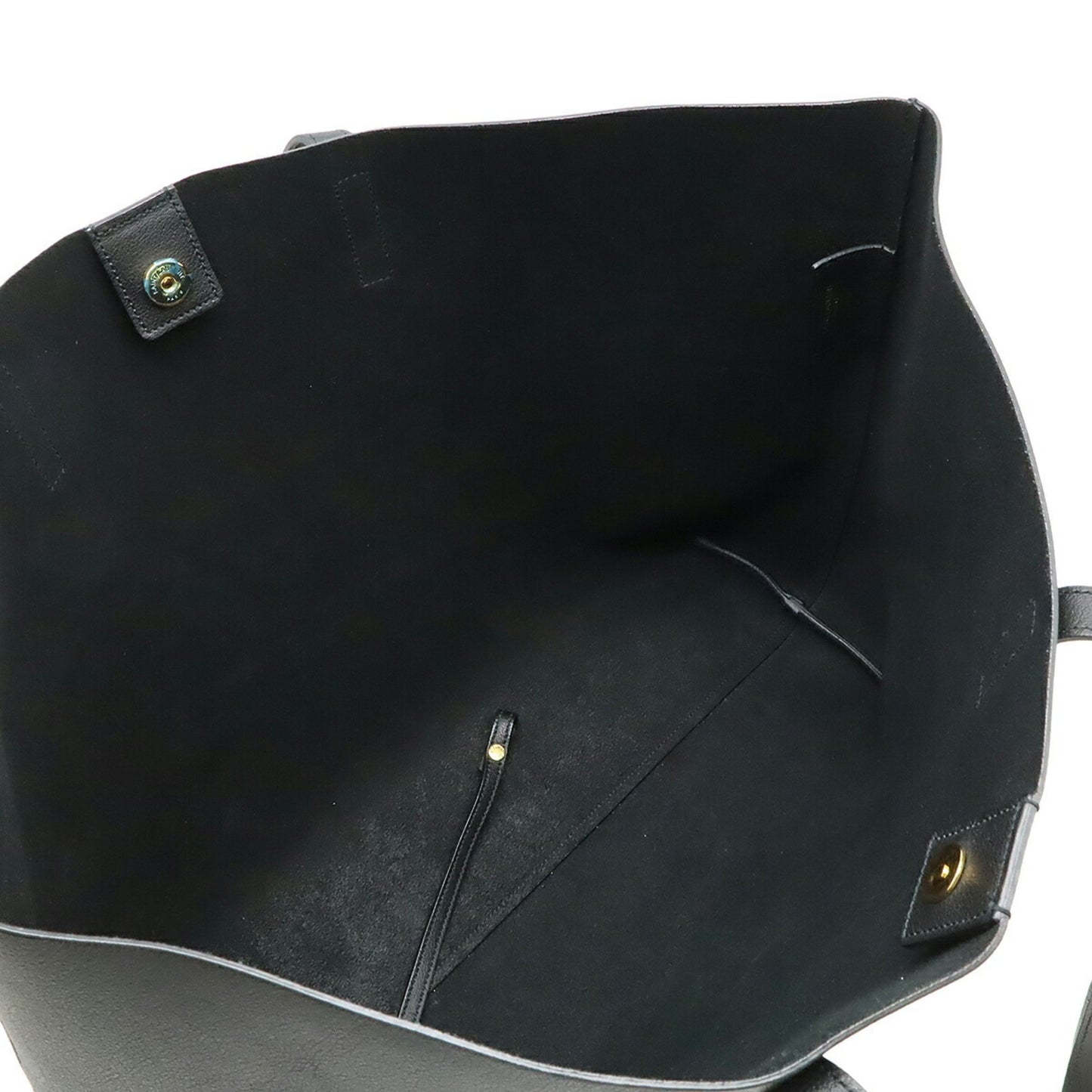 Saint Laurent Shopping, Black, Leather, shoulder
