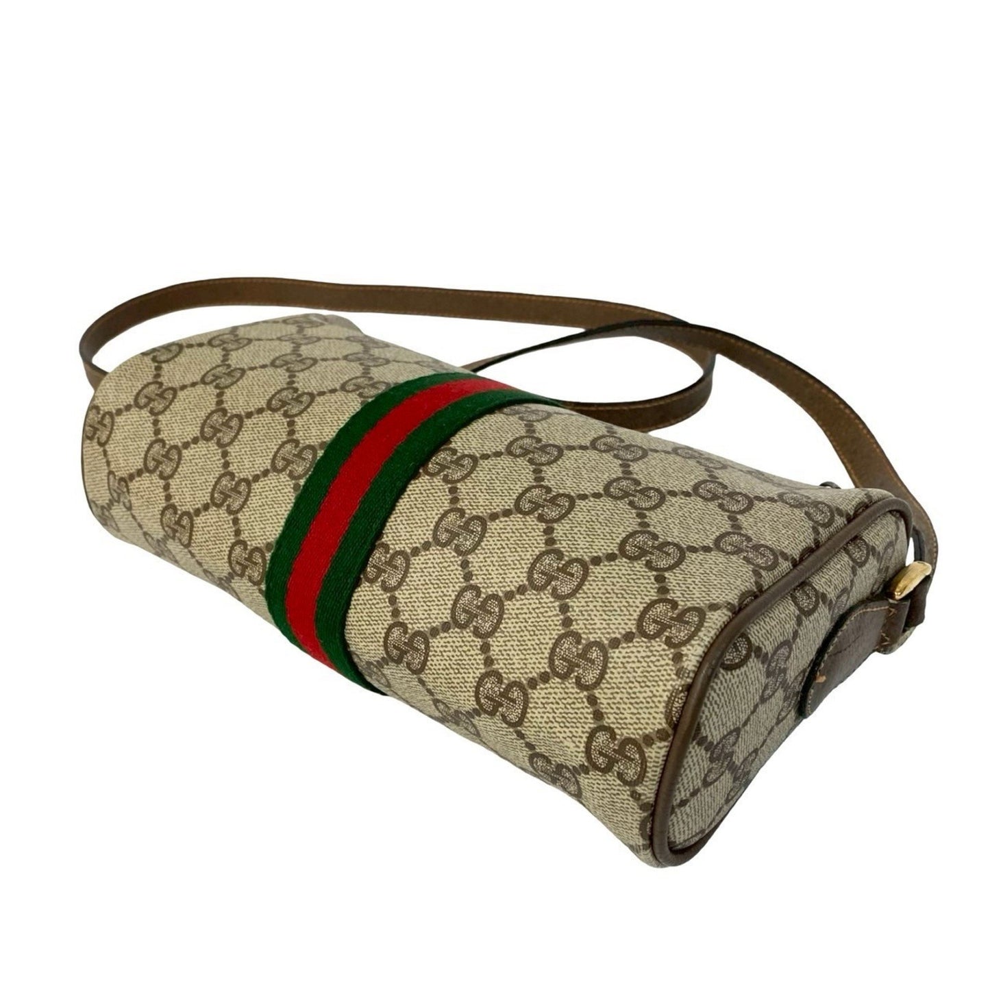 Gucci Sherry, Beige, Canvas, shoulder