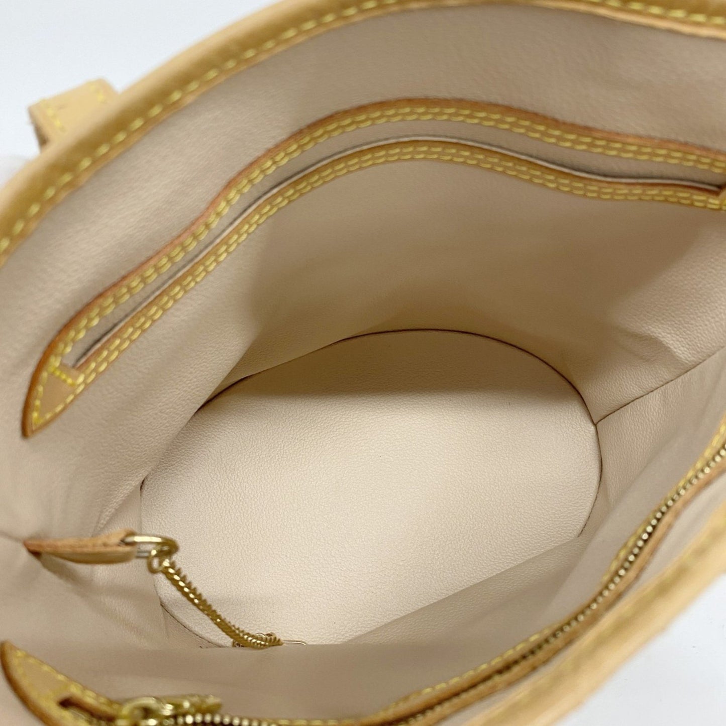 Louis Vuitton Bucket PM, Brown, Canvas, tote