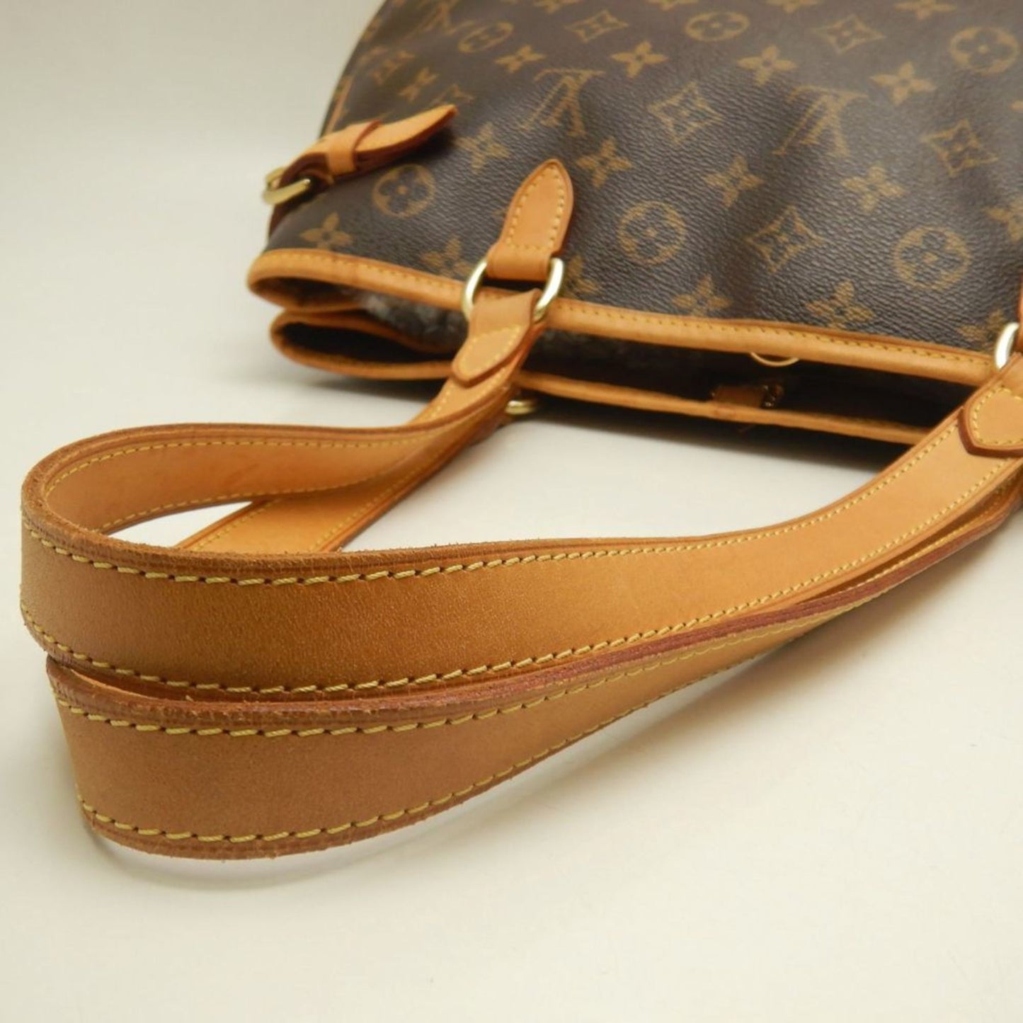 Louis Vuitton Batignolles Horizontal, Brown, Canvas, tote