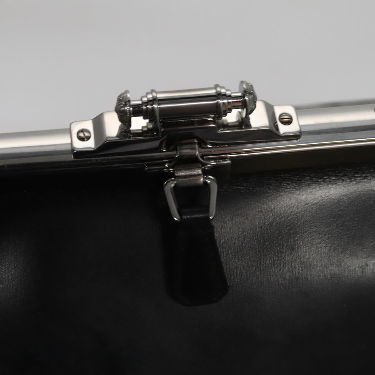 Prada Flame, Black, Leather, handbag
