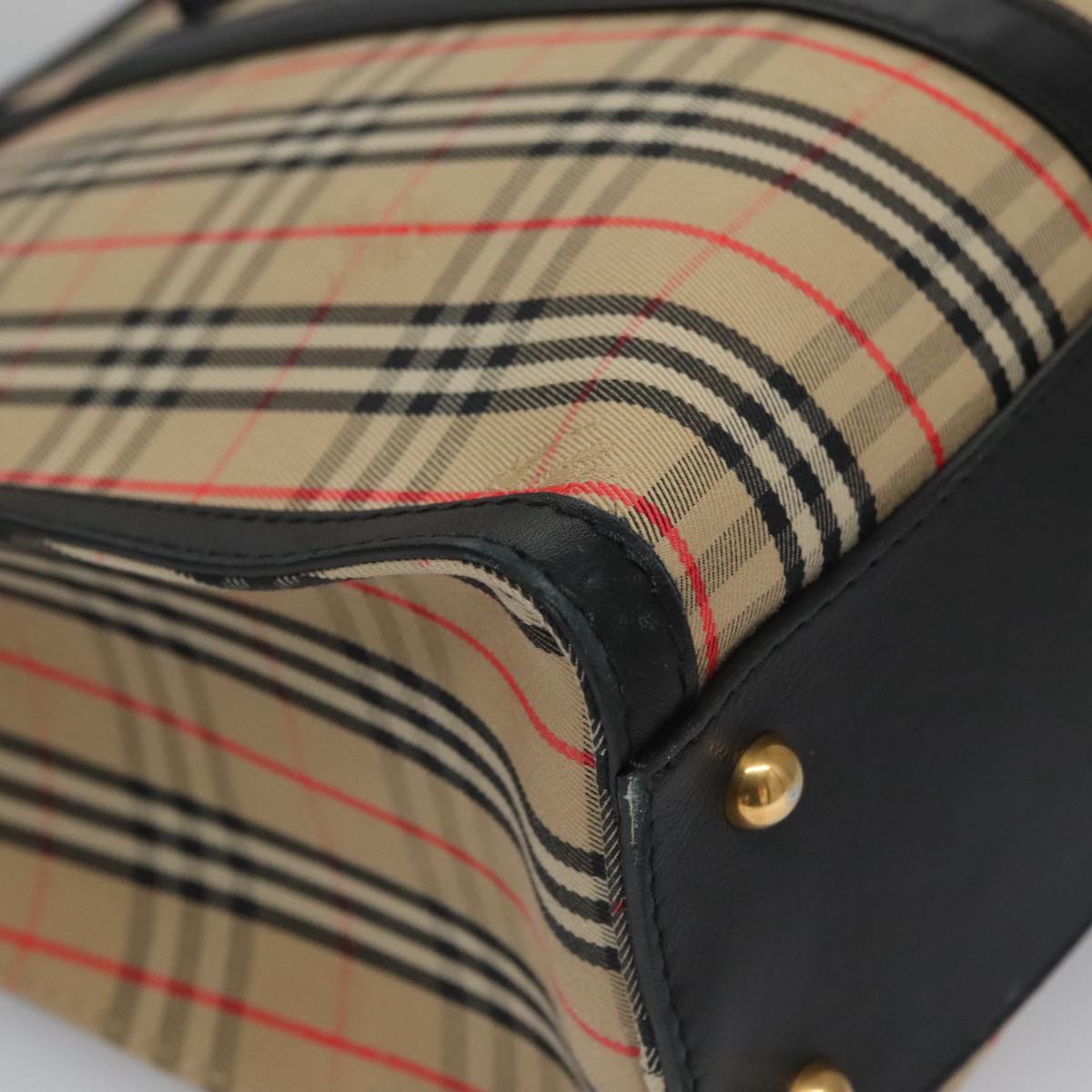 Burberry Nova Check, Beige, Canvas, tote