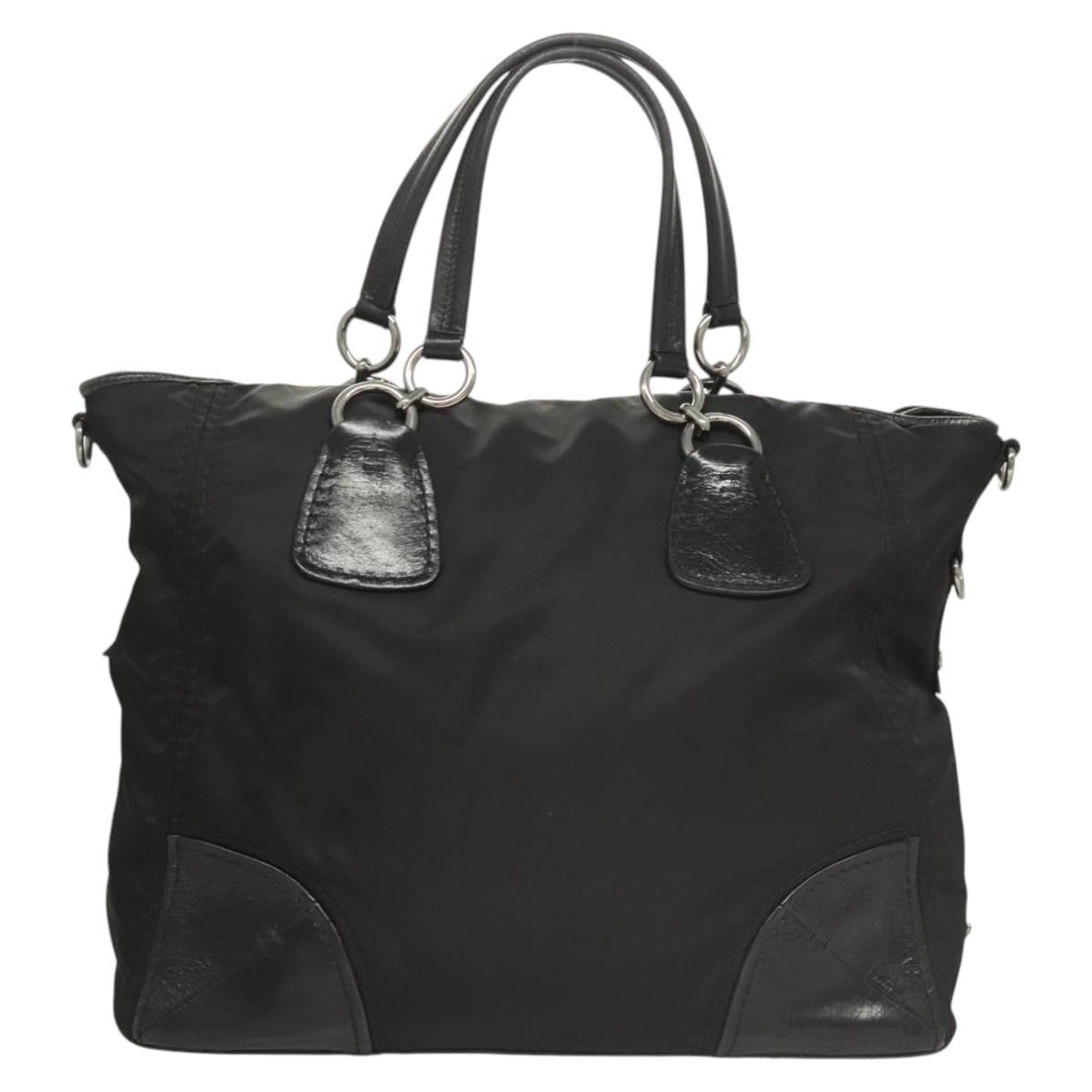 Prada Tessuto, Black, NYLON, tote