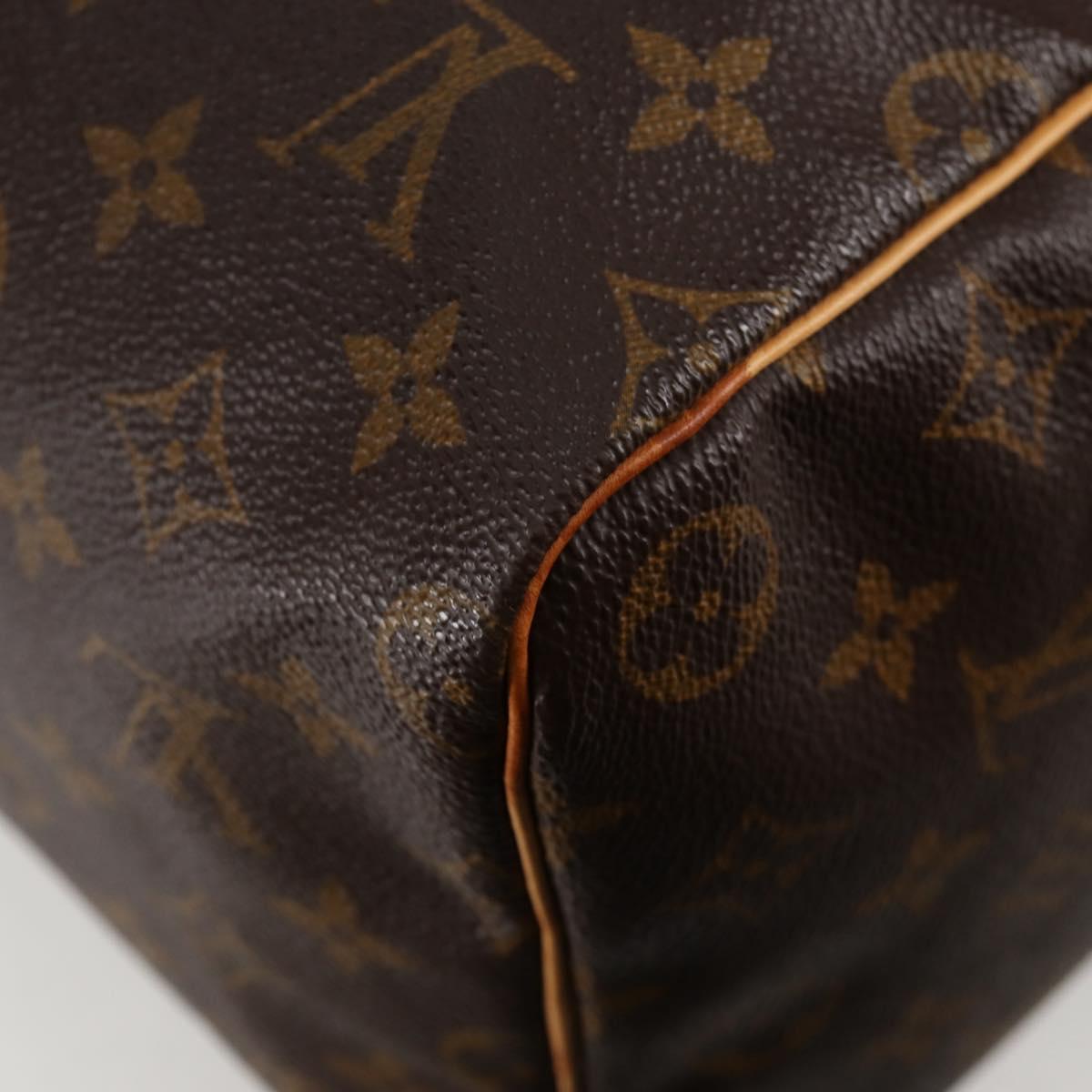 Louis Vuitton Speedy 40, Brown, Canvas, handbag