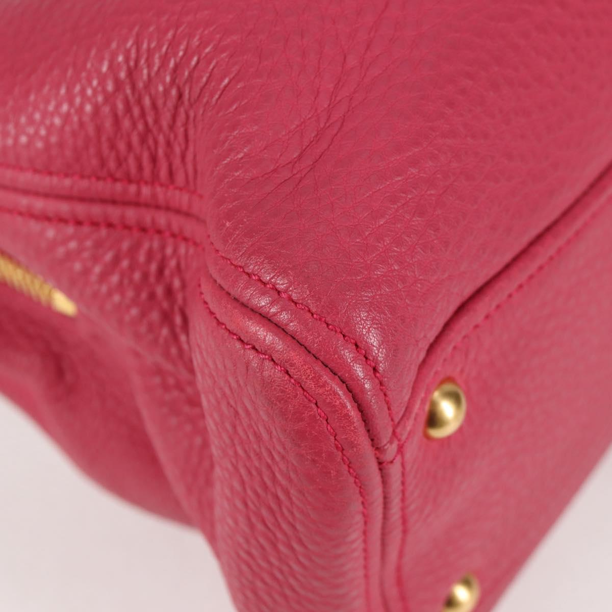Miu Miu Vitello, Pink, Leather, tote
