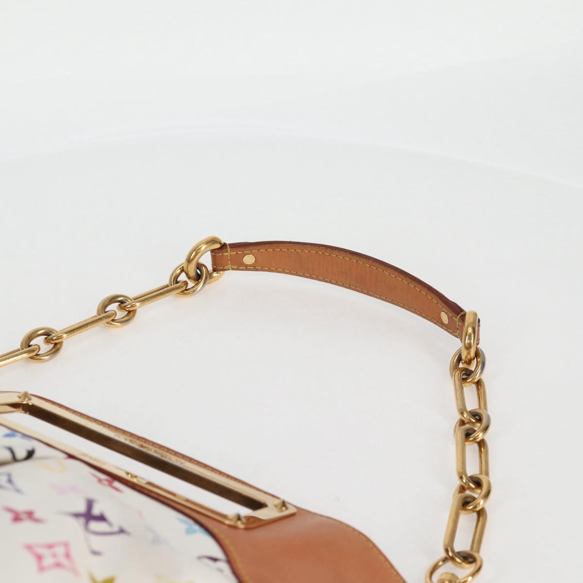 Louis Vuitton Judy, White, Canvas, handbag