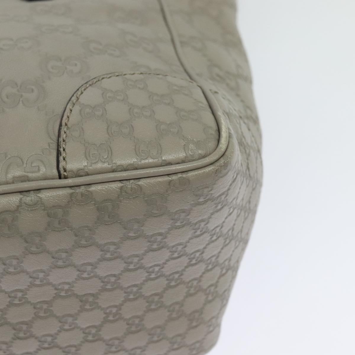 Gucci Bree, Grey, Leather, handbag