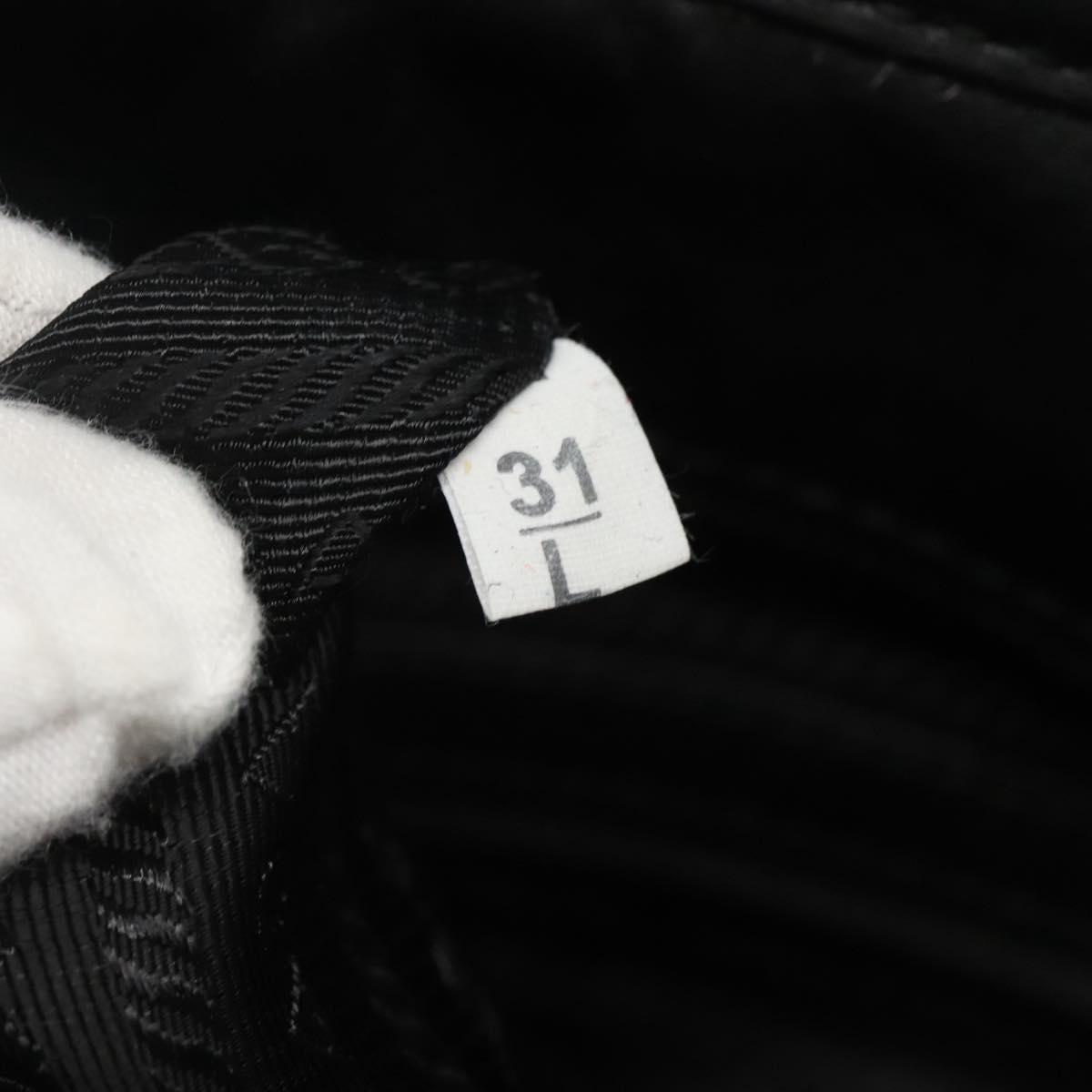 Prada, Black, Leather, tote