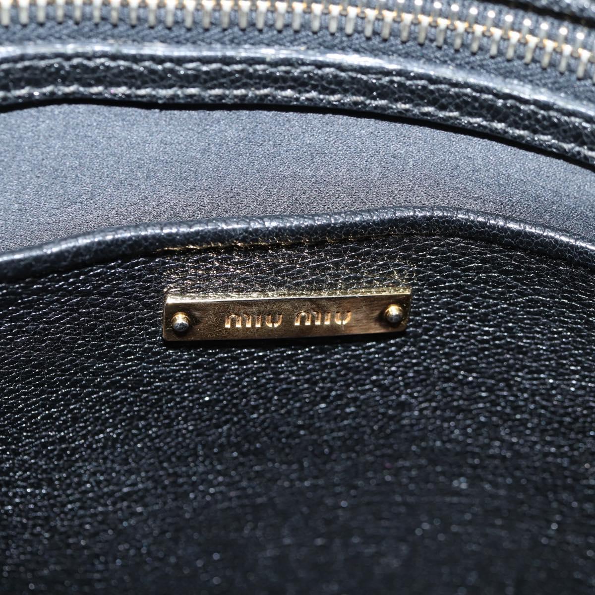 Miu Miu Madras, White, Leather, handbag