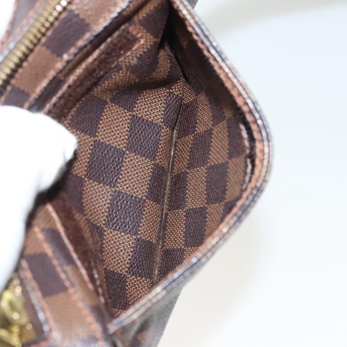 Louis Vuitton Geronimos, Brown, Canvas, clutch