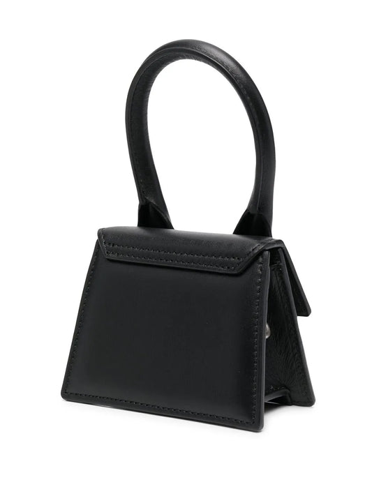 Jacquemus Le Chiquito Bag Leather, Black, Leather, Tote Bag