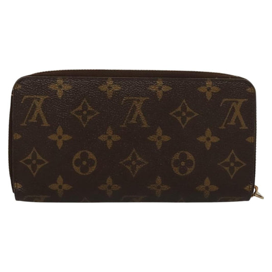 Louis Vuitton Zippy wallet monogram, Brown, Canvas, Clutch