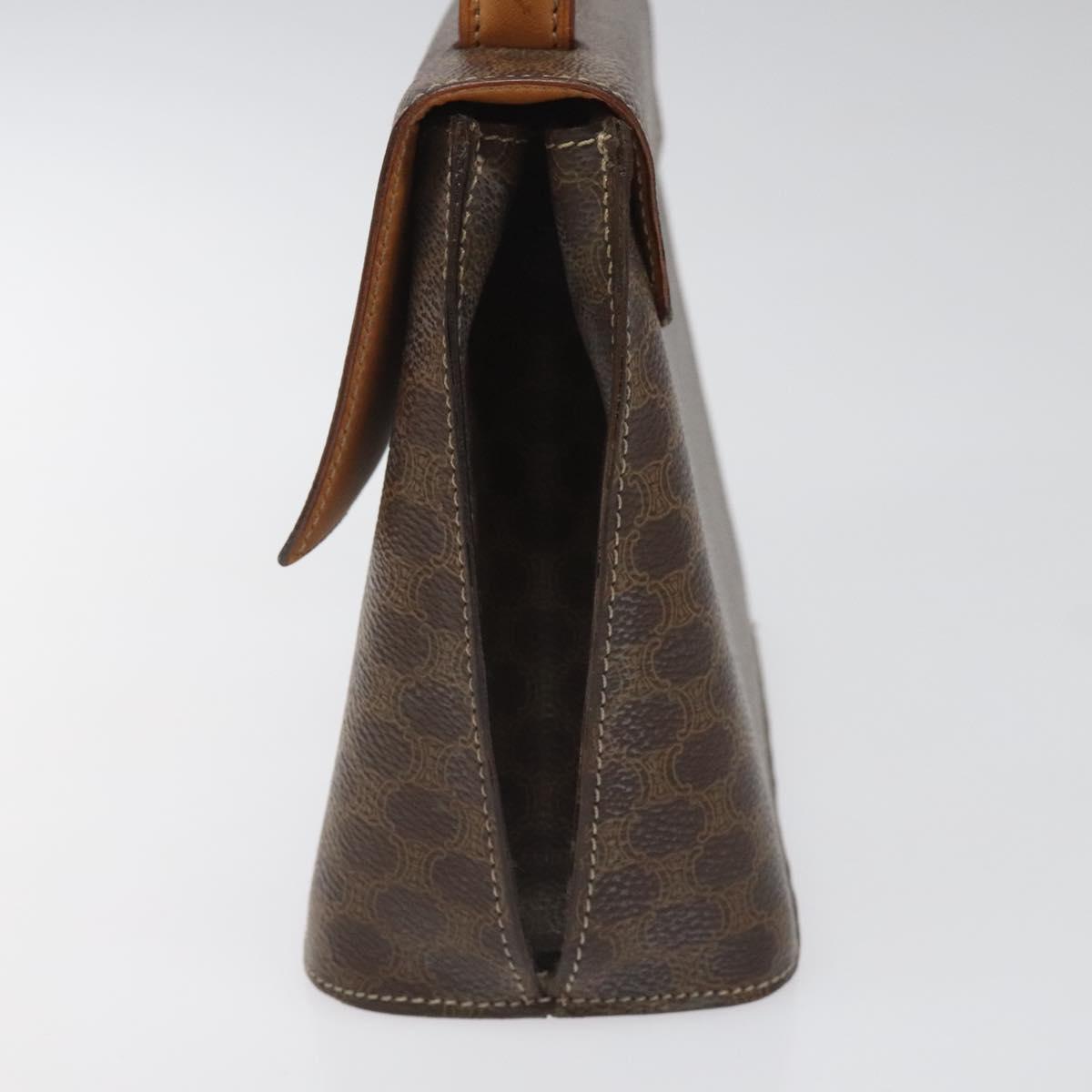 Céline Macadam, Brown, Canvas, handbag