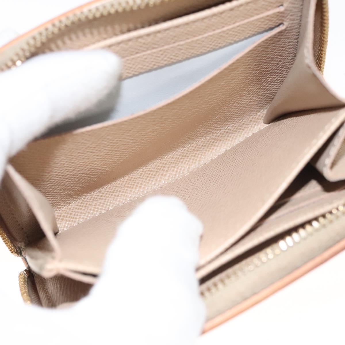 Louis Vuitton Zippy coin purse, Beige, Canvas, wallet