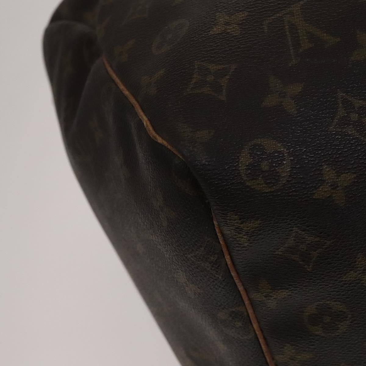 Louis Vuitton Keepall 60, Brown, Canvas, travel