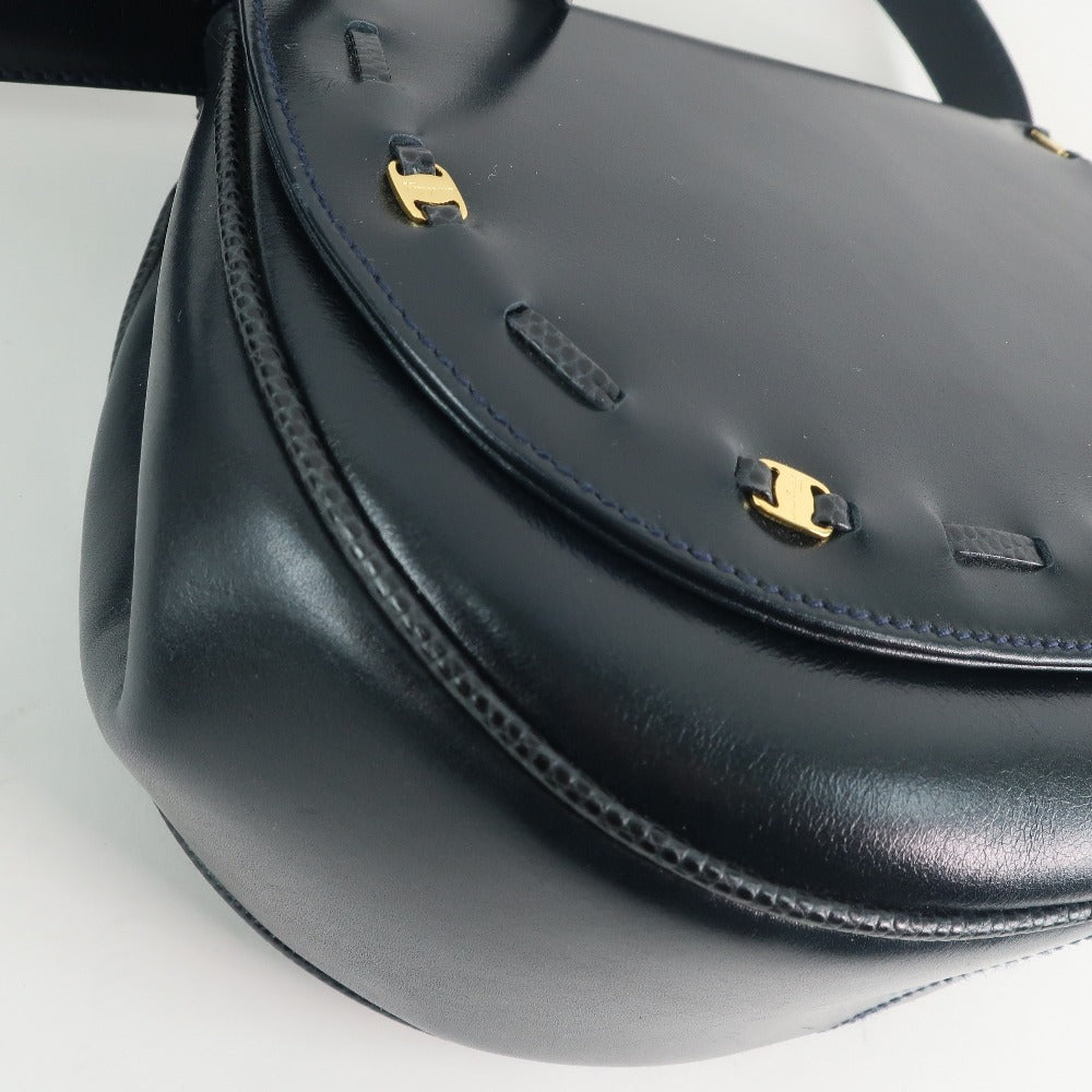 Salvatore Ferragamo Vara, Black, Leather, shoulder