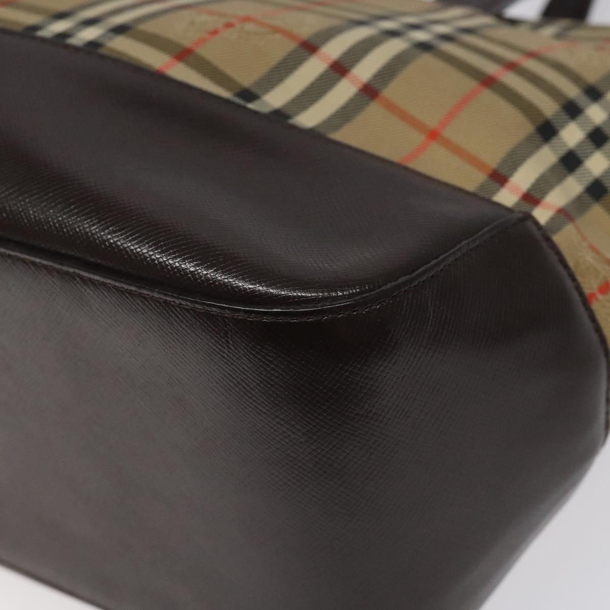 Burberry Nova Check, Beige, Canvas, tote