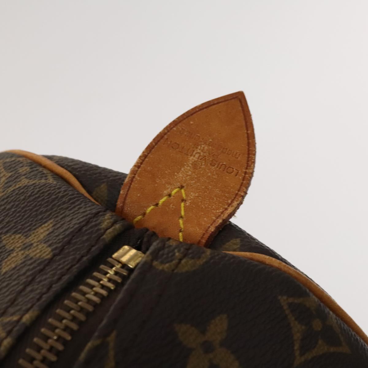 Louis Vuitton Keepall 55, Brown, Canvas, travel