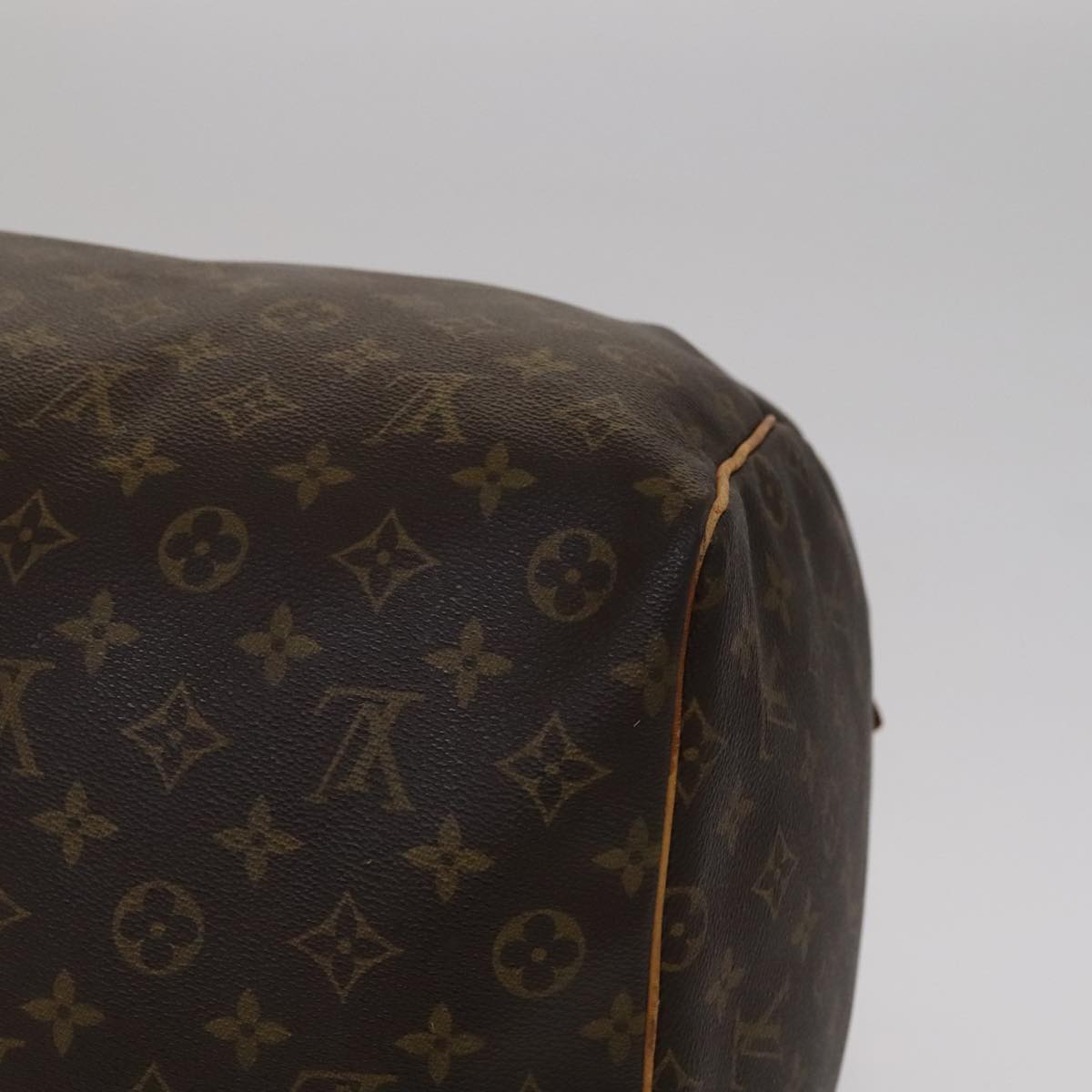 Louis Vuitton Keepall 60, Black, Canvas, travel