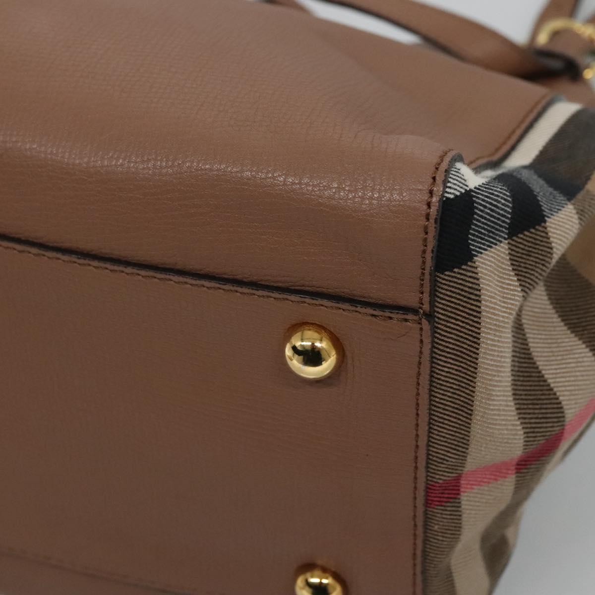 Burberry Canterbury, Brown, Leather, shoulder
