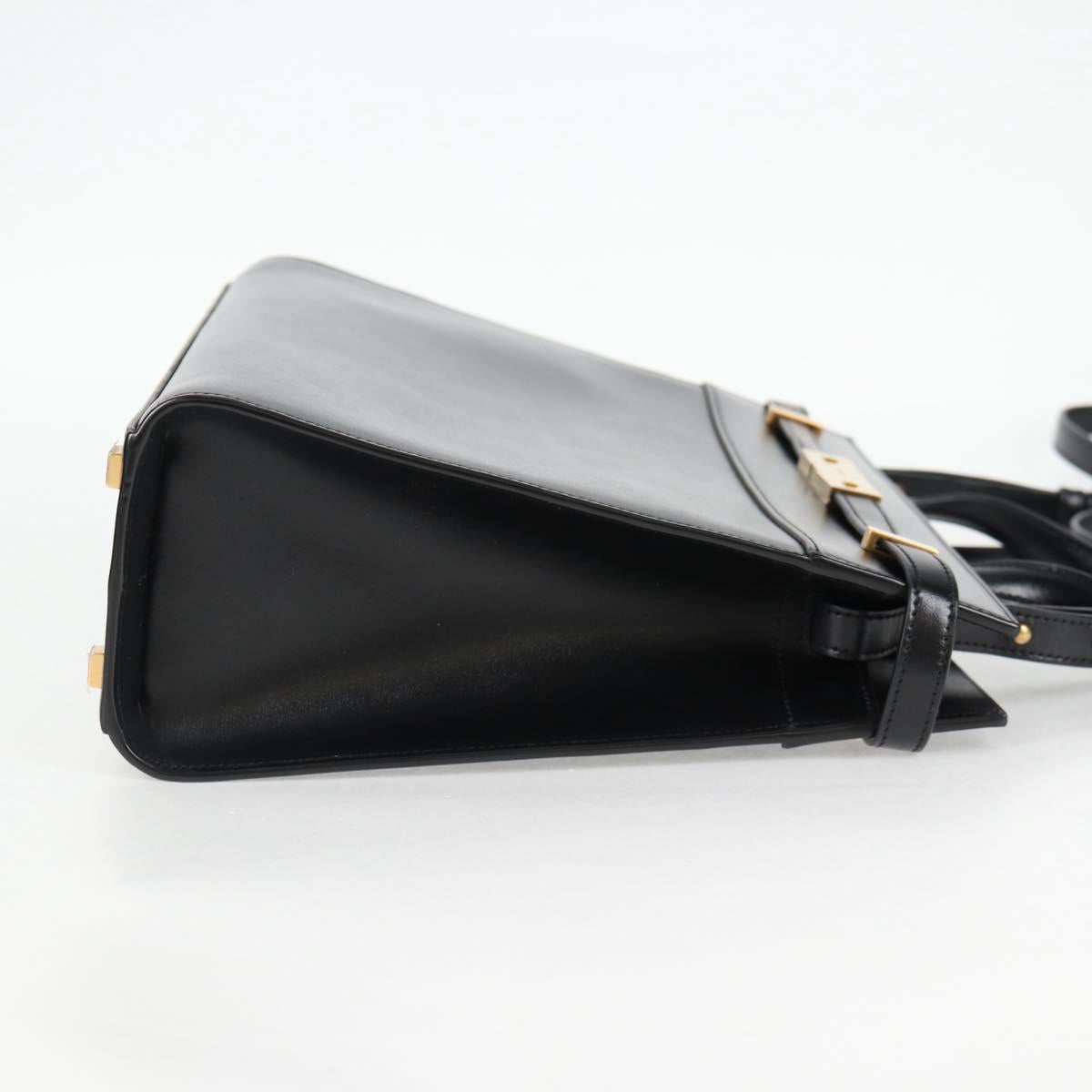 Saint Laurent Manhattan, Black, Leather, handbag